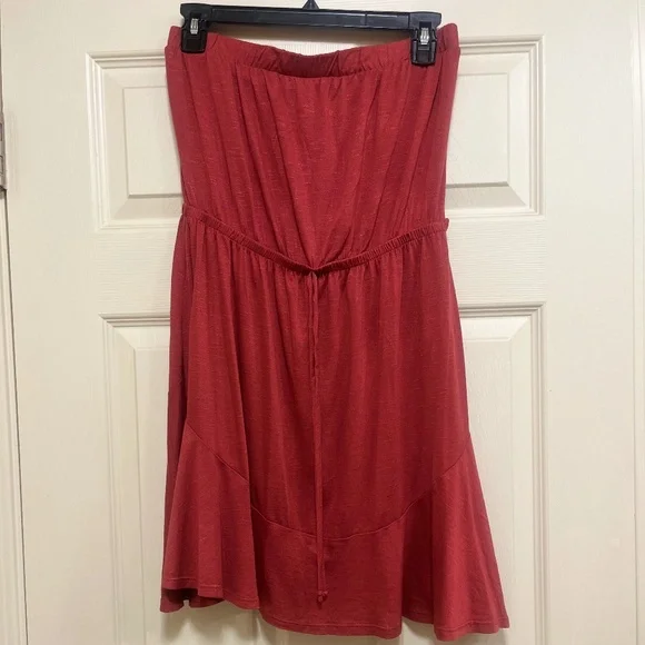 Rolla Coster Orange Tube Top Short Dress - Picture 4 of 4